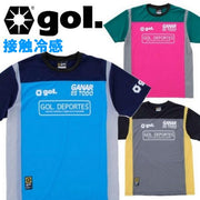 Gol Purashatsu short sleeve contact sensation gol. Futsal wear soccer