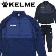 KELME batting brushed back windbreaker warmer top and bottom set futsal soccer wear
