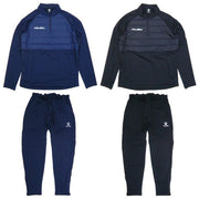 KELME batting brushed back windbreaker warmer top and bottom set futsal soccer wear