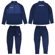KELME batting brushed back windbreaker warmer top and bottom set futsal soccer wear