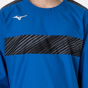 MIZUNO Junior Piste Windbreaker Shirt Top Soccer Futsal Wear P2MEA400