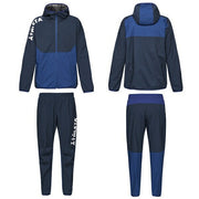 ATHLETA Piste Top and Bottom Set Wind Warm Parka Futsal Soccer Wear 02410 02412