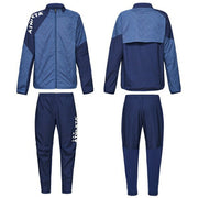 ATHLETA Lined Windbreaker Piste Top and Bottom Set Futsal Soccer Wear 02415 02416