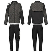 ATHLETA Lined Windbreaker Piste Top and Bottom Set Futsal Soccer Wear 02415 02416