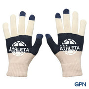 ATHLETA Field Knit Gloves Smartphone Compatible Futsal Soccer Wear Men's 05328