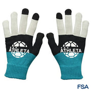 ATHLETA Field Knit Gloves Smartphone Compatible Futsal Soccer Wear Men's 05328