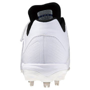 MIZUNO Baseball White Spikes Light Rebo Buddy 2 BLT Shoes Metal Fixing Belt Wide 11GM2328