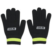 Subolme Junior Knit Gloves Svolme Futsal Soccer Wear Children Ladies