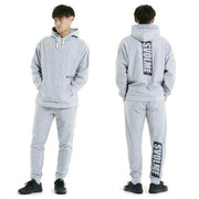 Subolme Sweatshirt Hoodie Top and Bottom Set Hoodie Slim svolme Futsal Soccer Wear