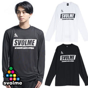 Subolme Plastic Shirt T-Shirt Long Sleeve Simple Logo Long Plastic T svolme Futsal Soccer Wear 1241-22200