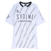 Subolme Plastic Shirt T-Shirt Short Sleeve Striped TR Top Top svolme Futsal Soccer Wear 1241-23100