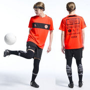 Subolme Plastic Shirt T-Shirt Short Sleeve Switchable TR Top Top svolme Futsal Soccer Wear 1241-26500