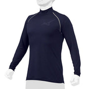 MIZUNO Baseball Undershirt, Brushed Lining, Long Sleeve, High Neck, Softball 12JA2P12