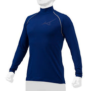 MIZUNO Baseball Undershirt, Brushed Lining, Long Sleeve, High Neck, Softball 12JA2P12