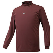 MIZUNO Baseball Undershirt, Long Sleeve, Top, High Neck, Breath Thermo, Heat Generating, Softball 12JA6P13