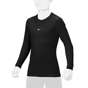 MIZUNO Baseball Junior Boys Undershirt Long Sleeve Top Low Neck Softball Children 12JAAP50