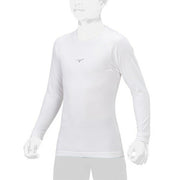 MIZUNO Baseball Junior Boys Undershirt Long Sleeve Top Low Neck Softball Children 12JAAP50