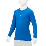 MIZUNO Baseball Junior Boys Undershirt Long Sleeve Top Low Neck Softball Children 12JAAP50