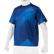 Mizuno Baseball T-shirt KIDO Graphic Round Neck Top MIZUNO Softball Men's 12JAAT10