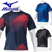 Mizuno Baseball T-shirt KIDO Graphic Round Neck Top MIZUNO Softball Men's 12JAAT10