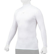 MIZUNO Baseball Undershirt Long Sleeve Top High Neck Inner Wear Softball 12JABC10