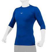 MIZUNO Baseball Undershirt 3/4 Sleeve 3/4 Sleeve Top High Neck Inner Wear Softball 12JABC21