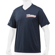 Mizuno Baseball Baseball Shirt Up Shirt V Neck V Neck Top MIZUNO Softball 12JC8L20