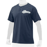 Mizuno Baseball Baseball Shirt Up Shirt Half Button Top MIZUNO Softball 12JC8L21