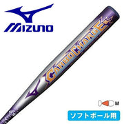 Mizuno Softball Bat Carbocharge SL 82cm No. 3 for Rubber Soft MIZUNO 1CJFS32482
