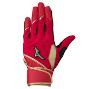 Mizuno Baseball Gloves Batting Gloves for Batting Both Hands Global Elite ZeroSpace MIZUNO Batterman