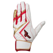 Mizuno Baseball Gloves Batting Gloves for Batting Both Hands Wild Drive Red MIZUNO Batting Gloves