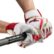 Mizuno Baseball Gloves Batting Gloves for Batting Both Hands Wild Drive Red MIZUNO Batting Gloves