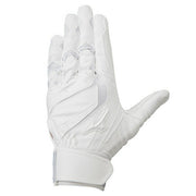 Mizuno Baseball Gloves Batting Gloves for Batting Both Hands High School Baseball Wild Drive Blue MIZUNO Batting Gloves
