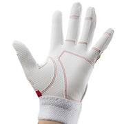 Mizuno Baseball Junior Boys' Gloves Batting Gloves for Batting Both Hands Wild Drive Red MIZUNO Batting Gloves