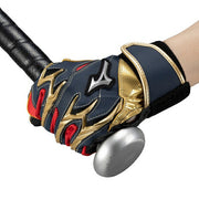 MIZUNO Junior Boys Baseball Batting Robe Gloves Batting Hands for Both Hands Silicone Power Arc DI Replica Children 1EJEY255