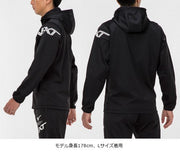 Mizuno sweatshirt hoodie top and bottom set brushed lining NXT MIZUNO sportswear