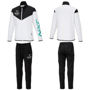 MIZUNO Jersey Top and Bottom Set N-XT Warm-up Jacket Pants