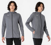 MIZUNO Jersey Parka Jacket Top Soft Knit Sportswear Men's