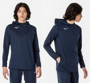 MIZUNO Jersey Parka Jacket Top Soft Knit Sportswear Men's
