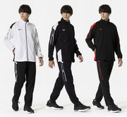 MIZUNO jersey top and bottom set warm-up jacket pants