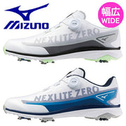 Mizuno Golf Shoes Nexlite Zero IG Boa BOA 3E Wide Waterproof Men's MIZUNO 51GM2380