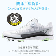 Mizuno Golf Shoes Nexlite Zero IG Boa BOA 3E Wide Waterproof Men's MIZUNO 51GM2380