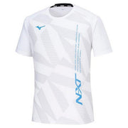 Mizuno T-shirt Plastic Shirt Short Sleeve Top N-XT MIZUNO Tennis Soft Tennis Badminton Wear Men's 62JAB012