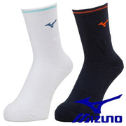 MIZUNO socks middle length socks under shoes