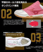 Mizuno Badminton Shoes Wave Fang Pro MIZUNO 71GA210050