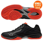 Mizuno Badminton Shoes Wave Claw EL 2 WIDE Wide MIZUNO 71GA228509