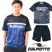 DalPonte Plastic Shirt Plastic Pan Top and Bottom Set Short Sleeve Pants DalPonte Futsal Soccer Wear DPZ0412