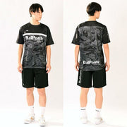 DalPonte Plastic Shirt Plastic Pan Top and Bottom Set Short Sleeve Pants DalPonte Futsal Soccer Wear DPZ0412