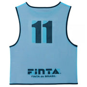 FINTA Reversible Bibs Set of 10 Numbered Soccer Futsal Wear Men's Adults FT3027