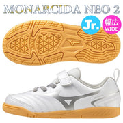 Immediate shipping Mizuno Futsal Shoes Kids Monarchida Neo 2 Club KIDS IN CLUB N MIZUNO Children Wide P1GG232604